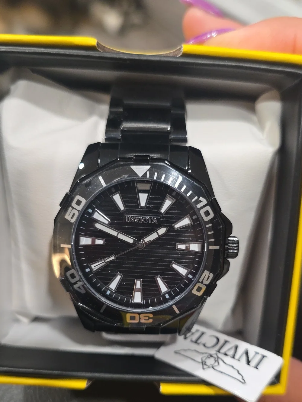 721. Pair Of Men's Invicta Watches